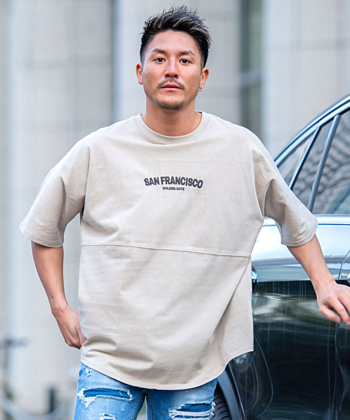 CavariA Tシャツ メンズ ブランド おしゃれ 大きいサイズ 半袖