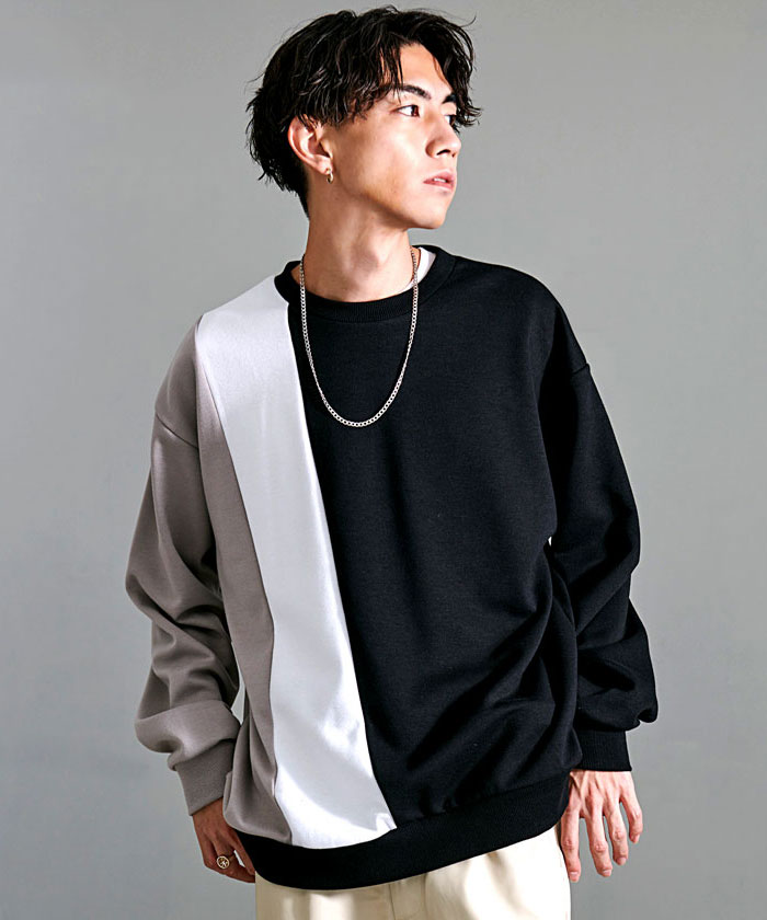 CavariA（キャバリア） トレーナー メンズ スウェット 大きいサイズ