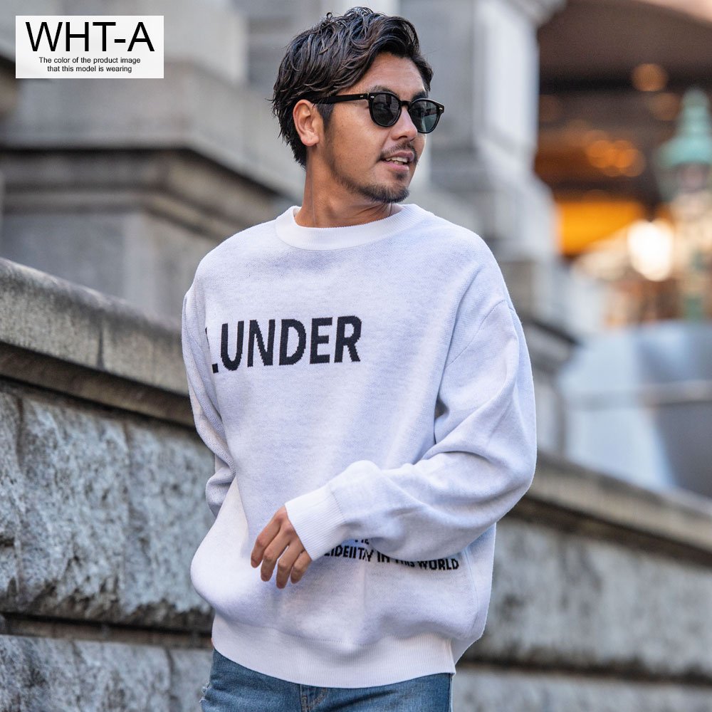 CavariA（キャバリア） ニット メンズ セーター 長袖 ブランド