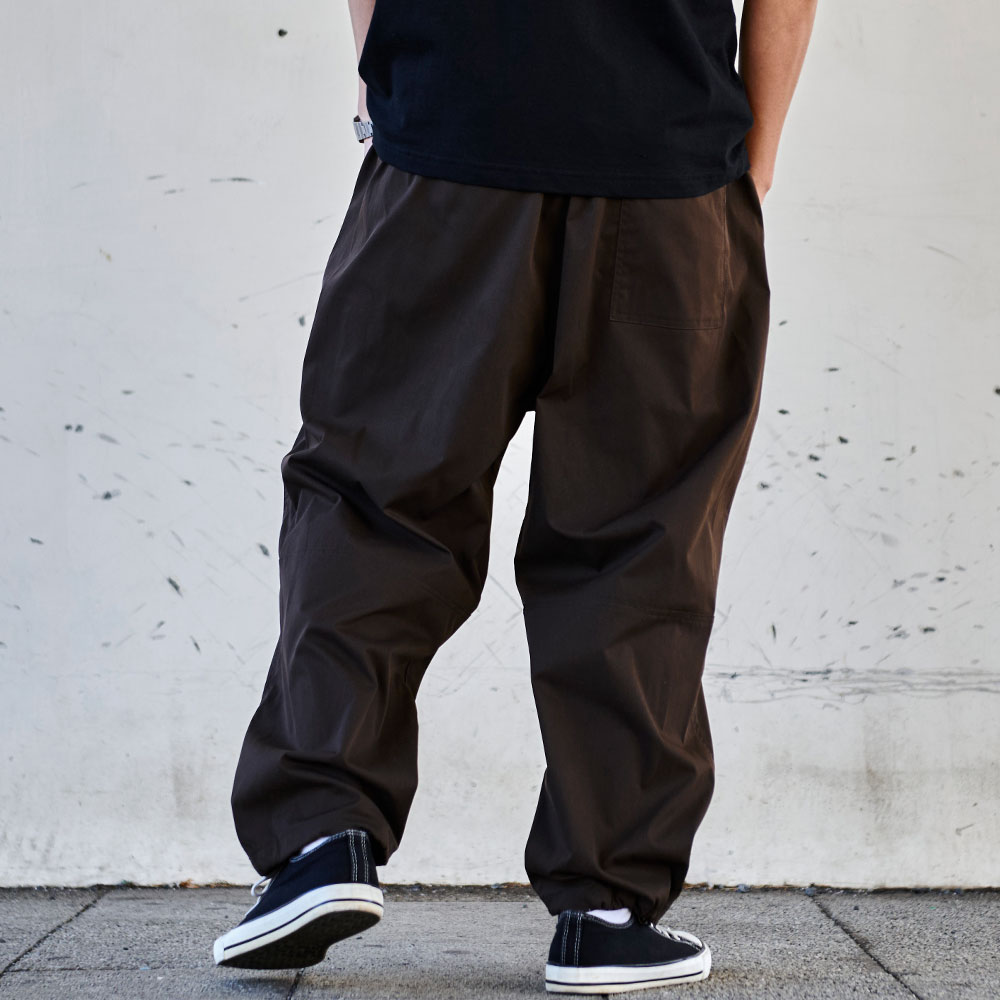 バックサテンの切替バルーンパンツ – MORIKAGE SHIRT KYOTO
