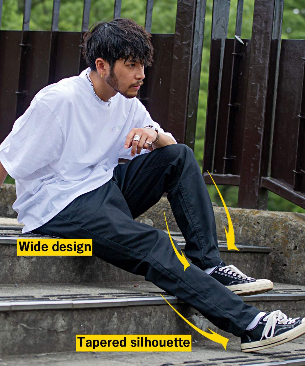 テーパードパンツ メンズ Dickies ディ...の詳細画像2