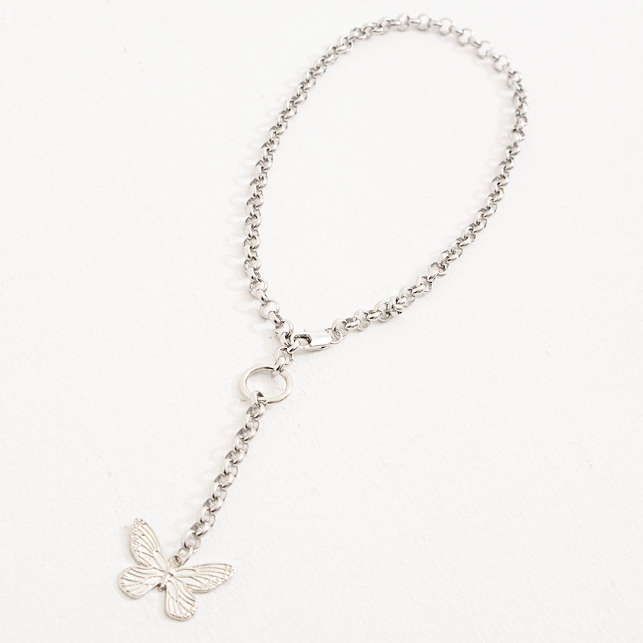 最安価格 メンズアクセサリー ネックレス チョーカー 蝶 V系 メンズ アクセサチェーン クーポン対象外 Izblack イズブラック バタフライトップネックレス2pセット 全1色 返品対象外商品 ネックレス チョーカー V系 アクセサリー メンズ Www Threeriversofs Com