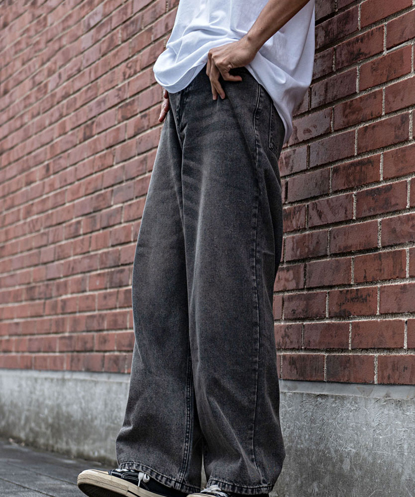USA古着 ROCAWEAR ブラックデニムパンツ バギー buggyワイド春服 2025年最新】RocaWear デニムの人気アイテム - メルカリ