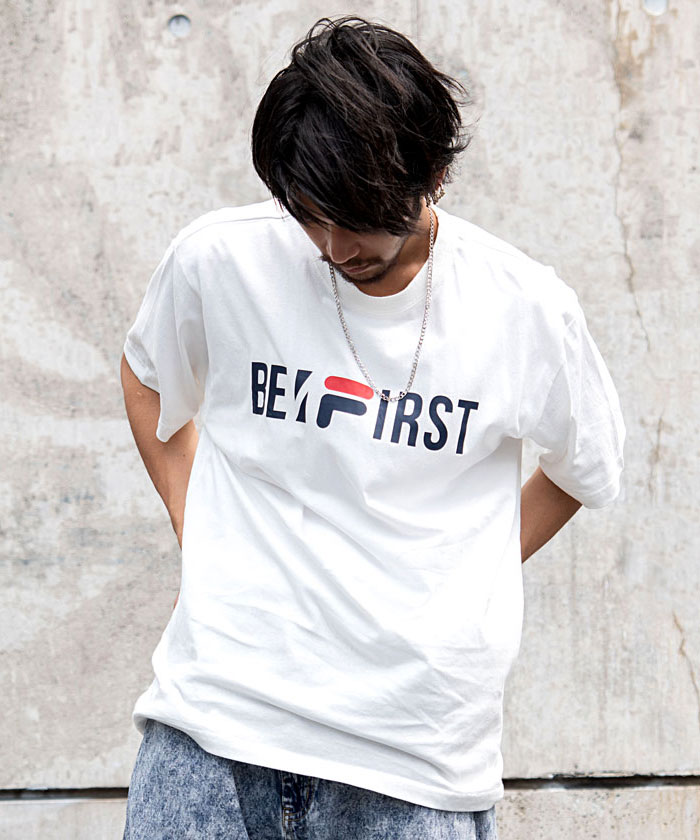 【期間限定2点で1,490円OFFクーポン】FILA BE:FIRST コラボ Tシャツ ブランド ...