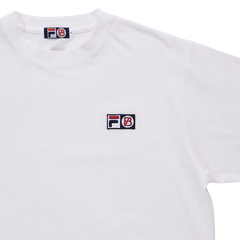 FILA BE:FIRST フィラ ビーファースト ブランド コラボ Tシャツ メンズ レディース 半袖 白 黒｜silverbulletxfuga｜10