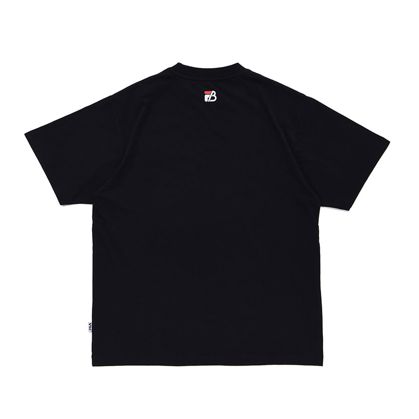 FILA BE:FIRST フィラ ビーファースト ブランド コラボ Tシャツ メンズ レディース 半袖 白 黒｜silverbulletxfuga｜15