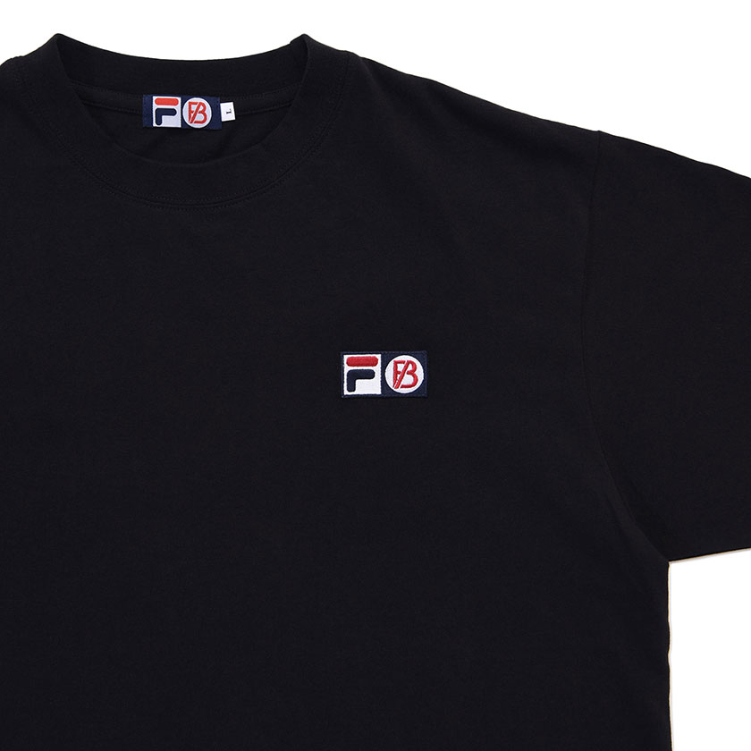 FILA BE:FIRST フィラ ビーファースト ブランド コラボ Tシャツ メンズ レディース 半袖 白 黒｜silverbulletxfuga｜16