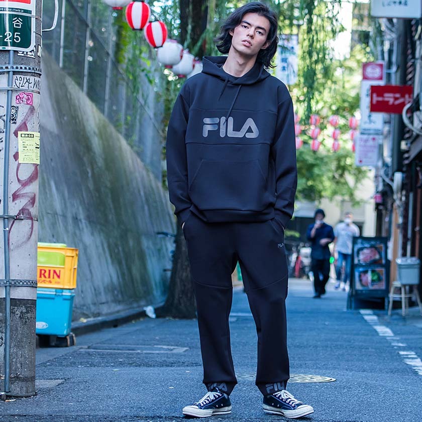 FILA フィラ パーカー メンズ フーディー プルオーバー プル
