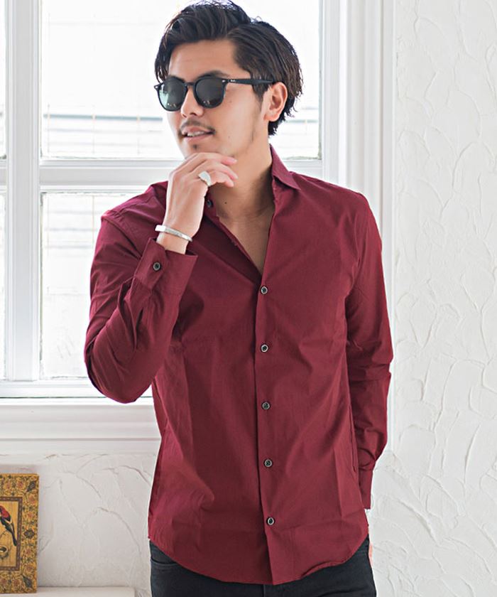 garsonwave（ギャルソンウェーブ） 長袖 シャツ メンズ (極-きわみ