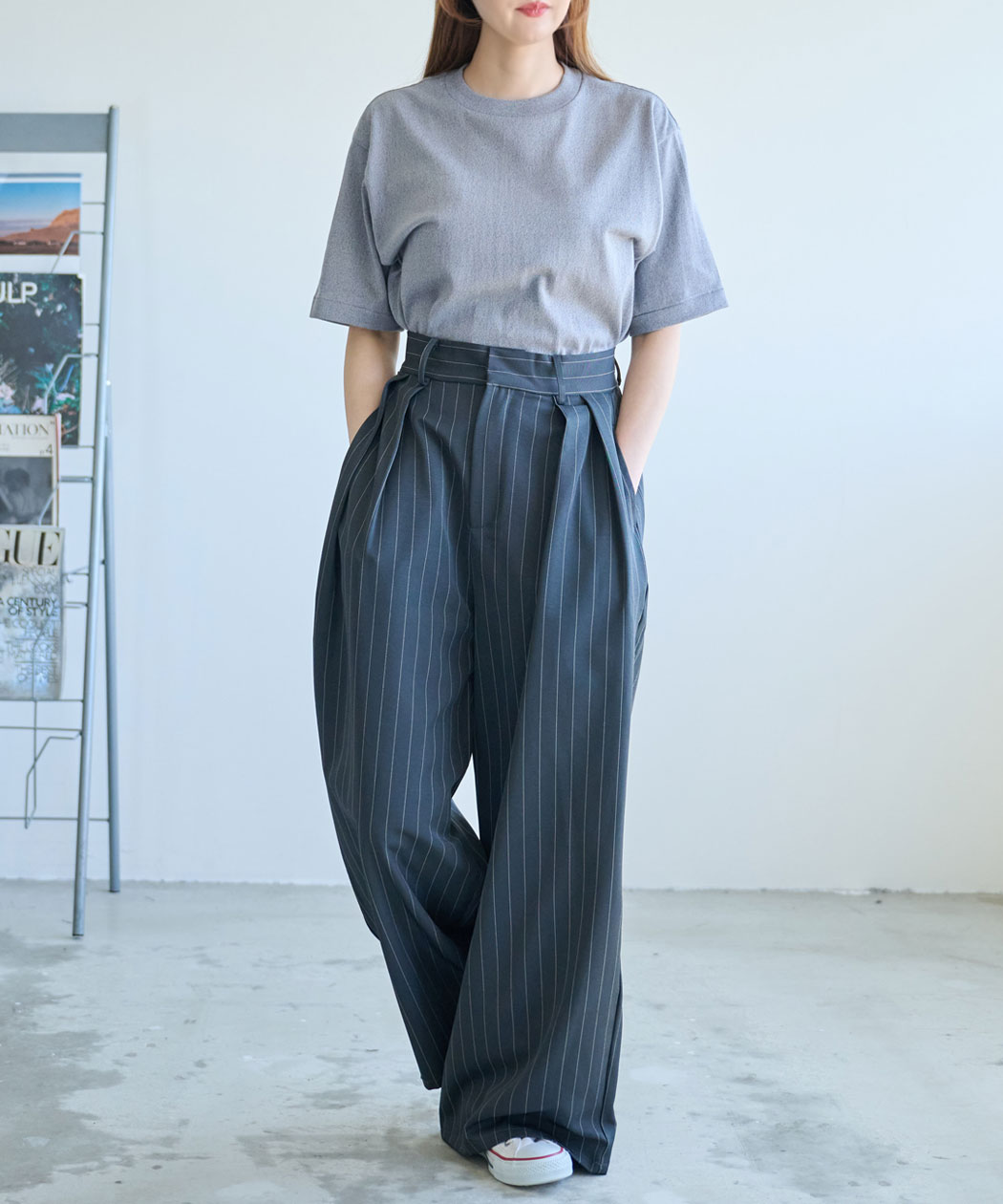 Hanes（ヘインズ） Tシャツ メンズ レディース 半袖 MOKU 杢グレー 