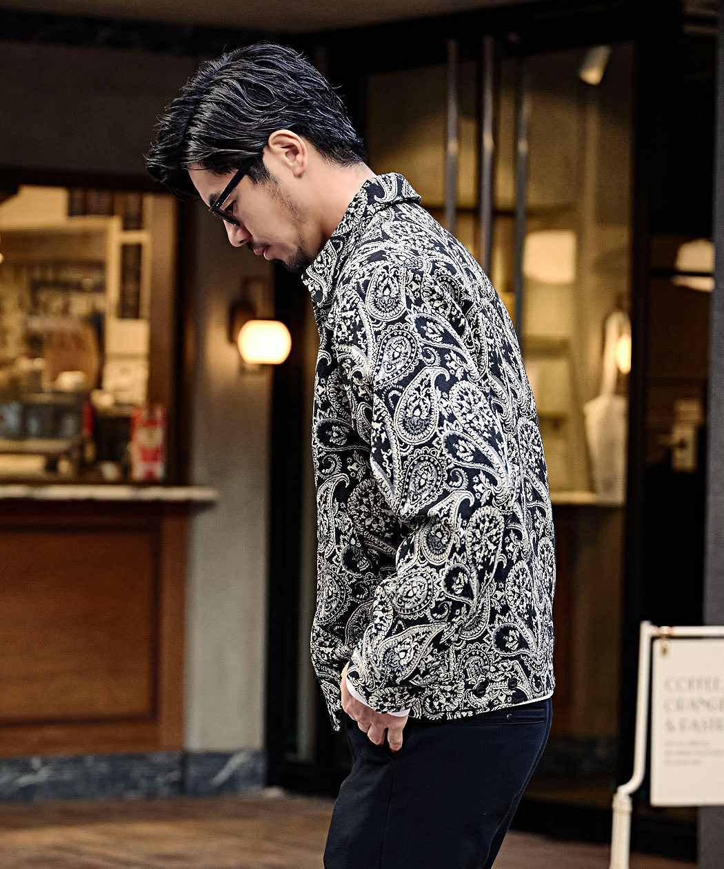 SILVER BULLET（シルバーバレット） ブルゾン メンズ ゴブラン織り 襟