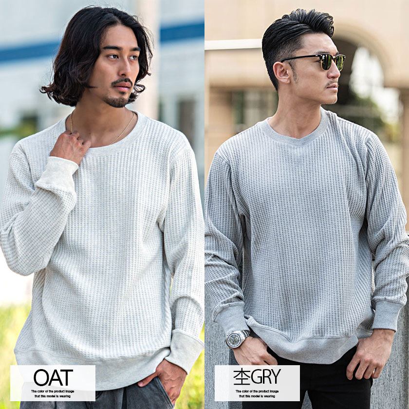 JEMORGAN（ジェーイーモーガン） 長袖Tシャツ メンズ サーマル