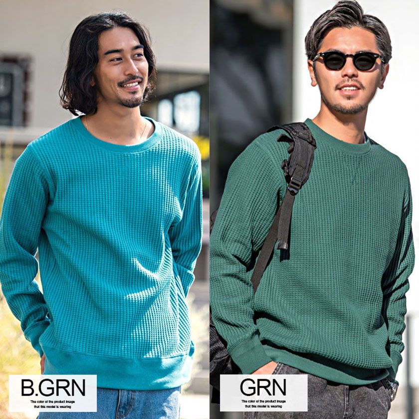 JEMORGAN（ジェーイーモーガン） 長袖Tシャツ メンズ サーマル