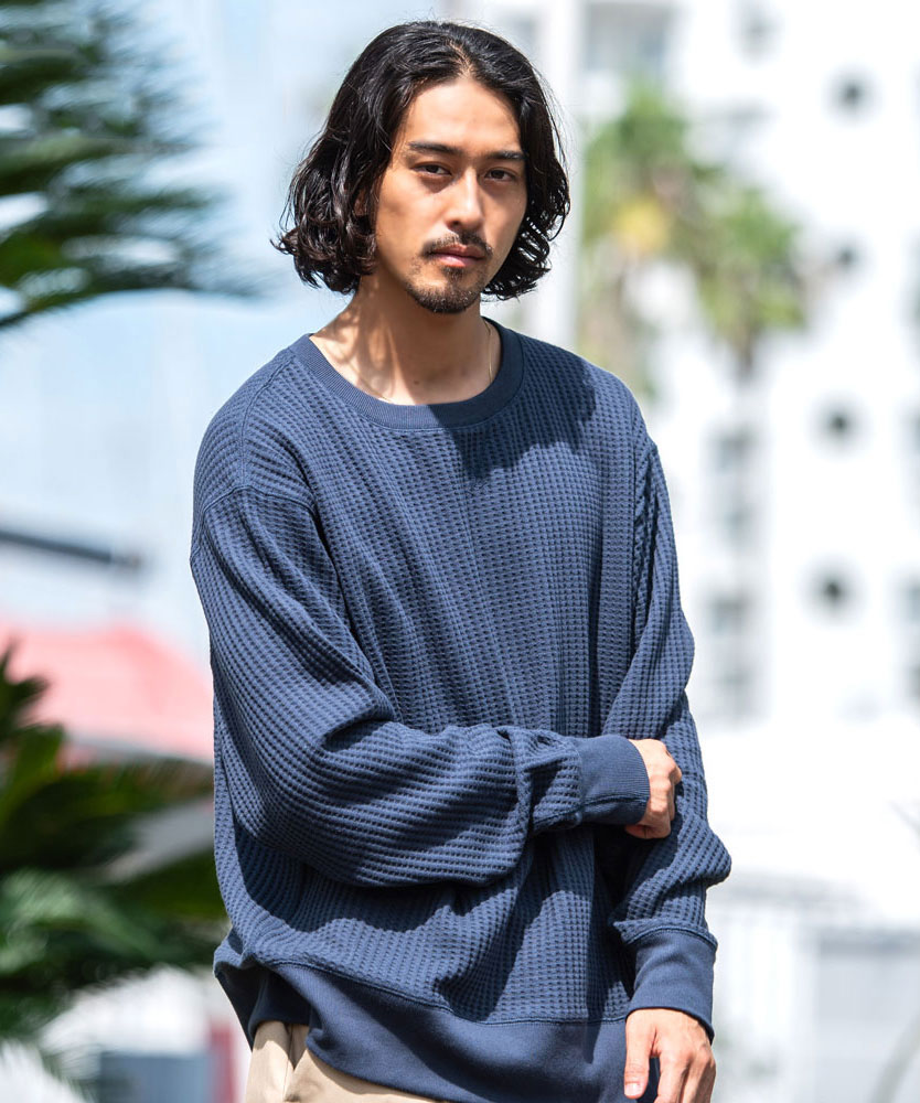 JEMORGAN（ジェーイーモーガン） Tシャツ メンズ 長袖 無地 インナー