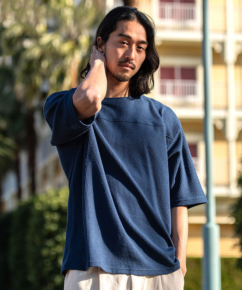 JEMORGAN（ジェーイーモーガン） Tシャツ メンズ 半袖 ブランド 5分袖