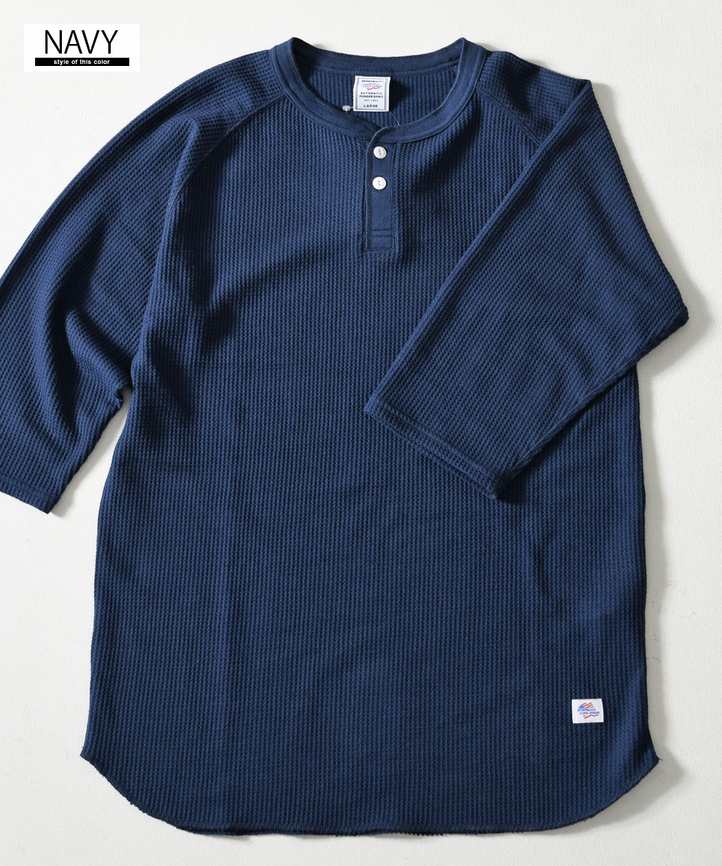 JEMORGAN（ジェーイーモーガン） Tシャツ メンズ 7分袖 綿100% 無地