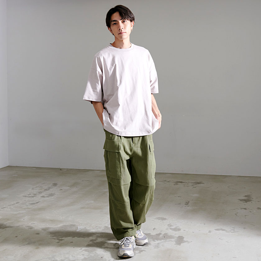 カーゴパンツ ユニセックス 1702－5 シルバー （S～3L