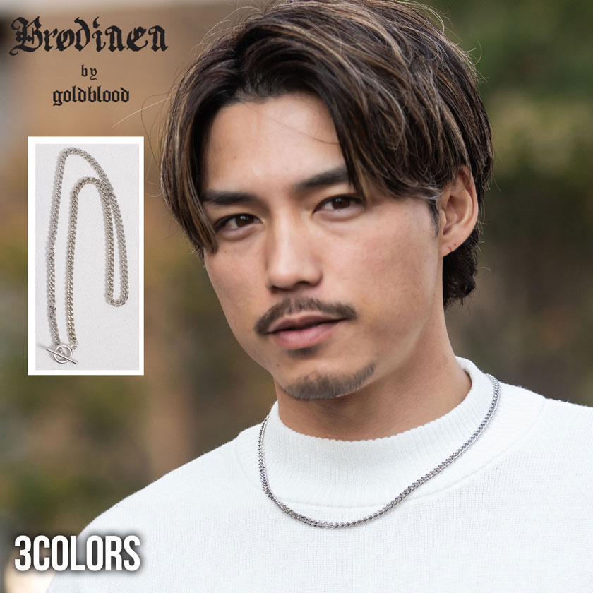 Yahoo! Yahoo!ショッピング(ヤフー ショッピング)ネックレス メンズ アクセサリー おしゃれ ワンポイント 真鍮 チェーン シンプル ユニセックス （郵）