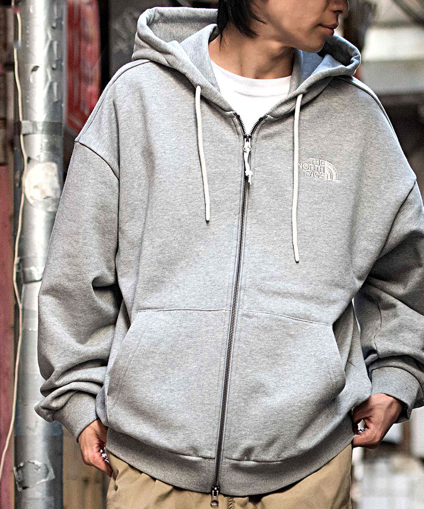 ビックストーンTHE NORTH FACE グレー フルジップパーカー M Amazon.co.jp: [ザノースフェイス] スクエアロゴフルジップ ユニ