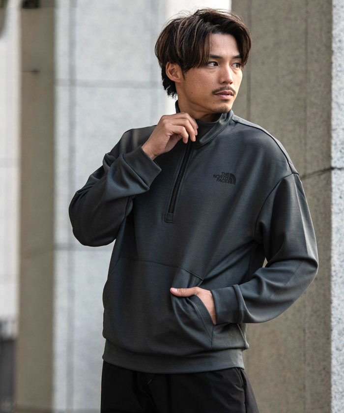 THE NORTH FACE ザ ノースフェイス ハーフジップ トレーナー メンズ レディース 長袖 ジャージ 黒 グレー NT7LP12 :  nt7lp12 : SILVER BULLET Yahoo!店 - 通販 - Yahoo!ショッピング