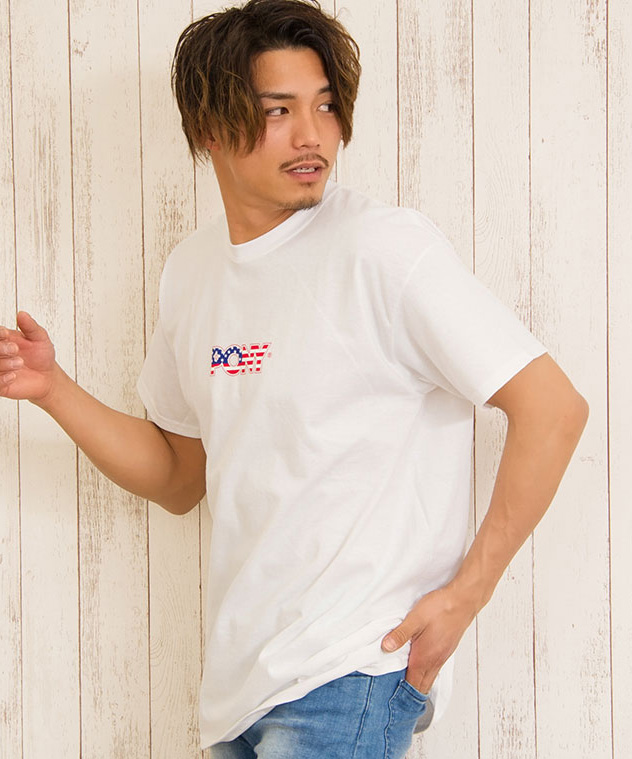 Tシャツ メンズ PONY ポニー FLAG PONY TEE/全3色 半袖Tシャツ ストリート レ...