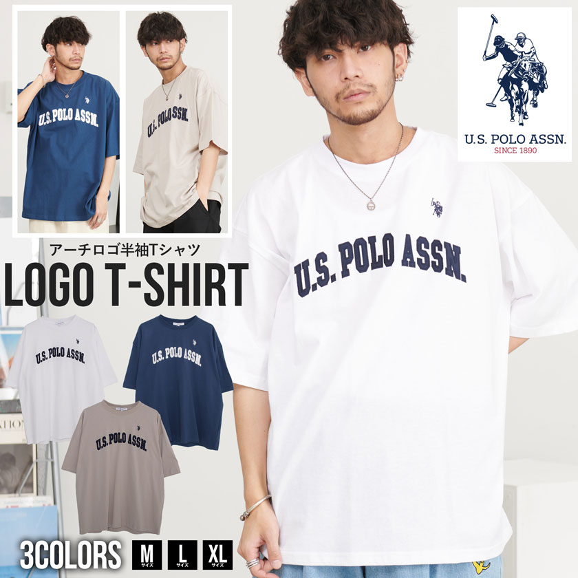 U.S. POLO ASSN. Tシャツ メンズ ブランド おしゃれ 半袖 クルーネック 父の日 (郵)｜silverbulletxfuga