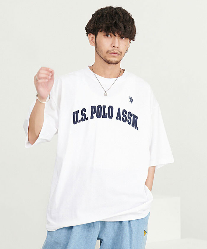 U.S. POLO ASSN. Tシャツ メンズ ブランド おしゃれ 半袖 クルーネック 父の日 (...