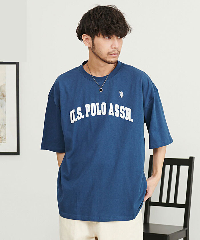 U.S. POLO ASSN. Tシャツ メンズ ブランド おしゃれ 半袖 クルーネック 父の日 (郵)｜silverbulletxfuga｜03