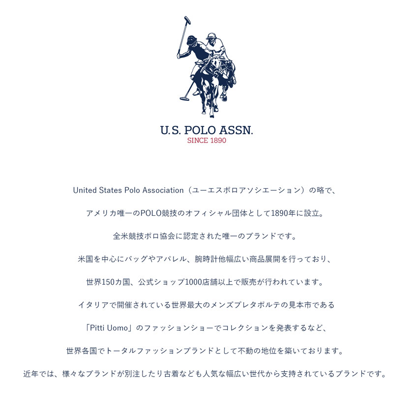 U.S. POLO ASSN. Tシャツ メンズ ブランド おしゃれ 半袖 クルーネック 父の日 (郵)｜silverbulletxfuga｜05