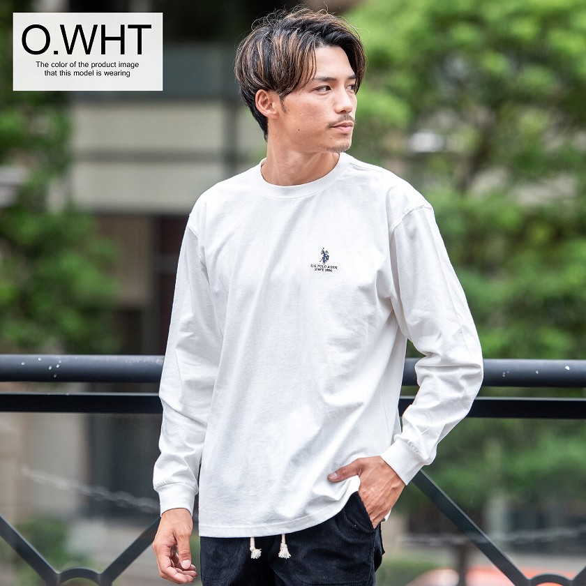U.S. POLO ASSN.（ユーエスポロアッスン） ロンT メンズ 長袖Tシャツ