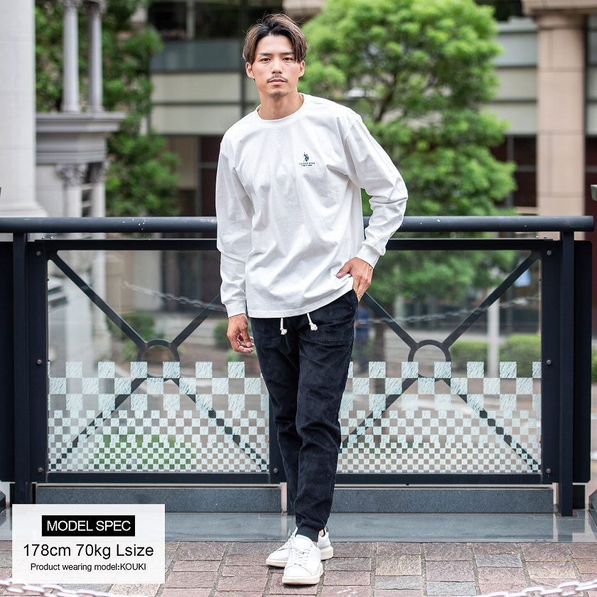 U.S. POLO ASSN. ロンT メンズ 長袖Tシャツ おしゃれ ロゴ