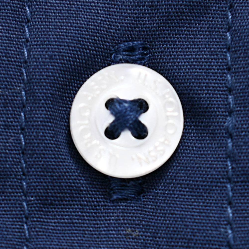 U.S. POLO ASSN. カジュアルシャツ メンズ 50代 ?60 綿 半袖 ブランド 大きいサイズ 無地 ストライプ ワンポイント 刺繍 40代 | U.S. POLO ASSN. | 23