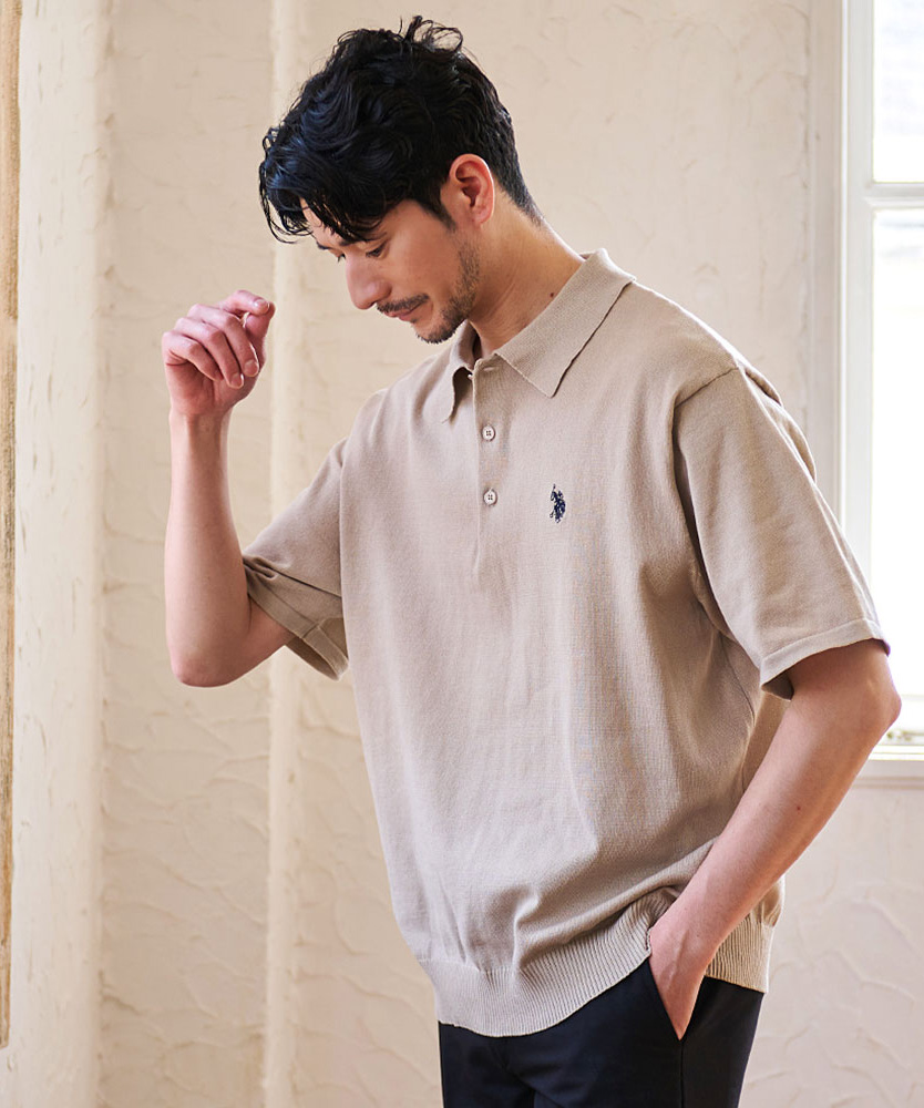 U.S. POLO ASSN.（ユーエスポロアッスン） ポロシャツ メンズ 半袖