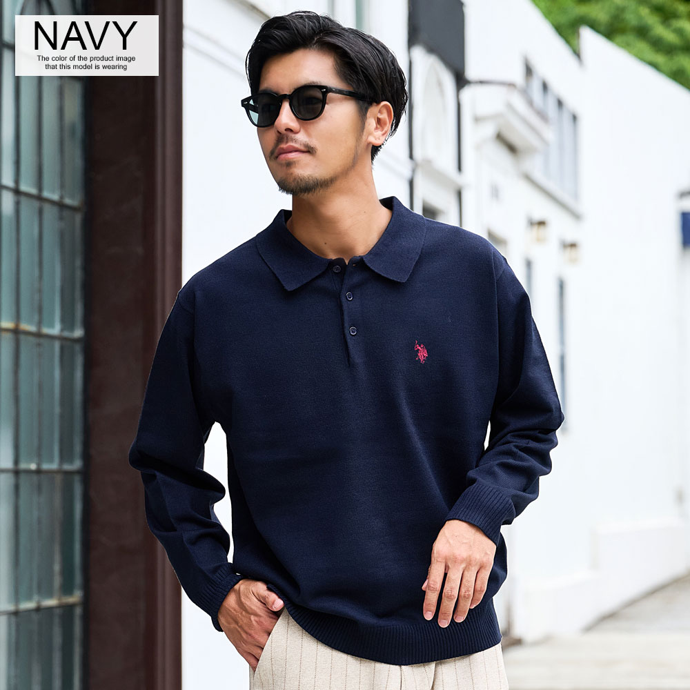 U.S. POLO ASSN.（ユーエスポロアッスン） ニット メンズ セーター