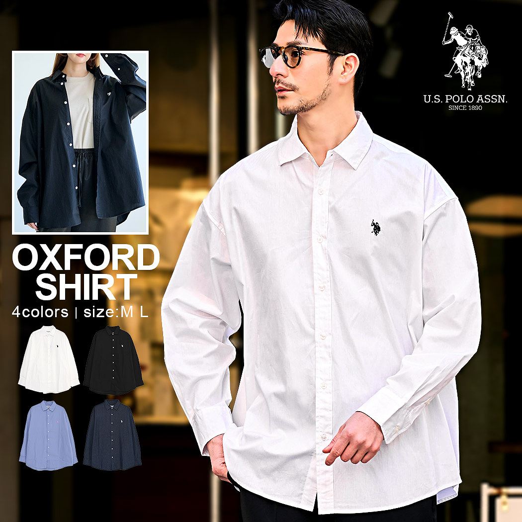 U.S. POLO ASSN.（ユーエスポロアッスン） 長袖シャツ メンズ 