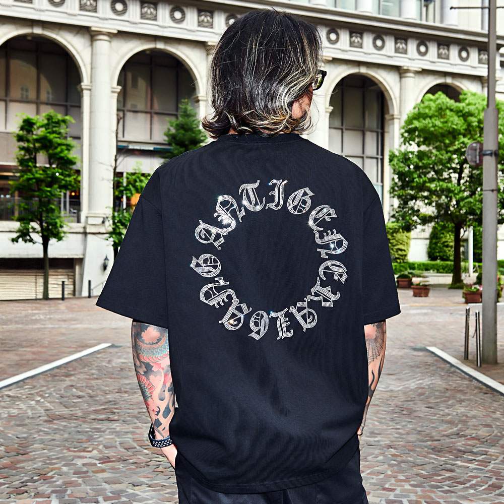 タケスィ〜　29cm RAZZIS Tシャツ メンズ 半袖 ブランド ラズ 大きいサイズ ゆったり