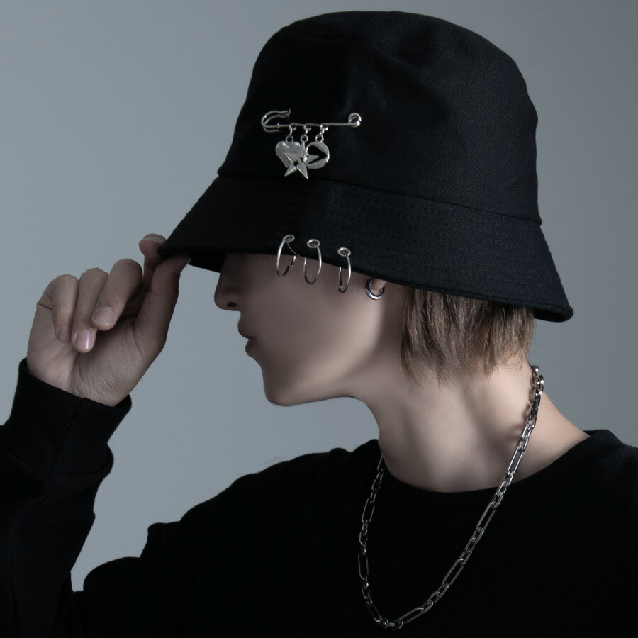 25SS 新作】UNISEX WAACKYバケットハット ブラック