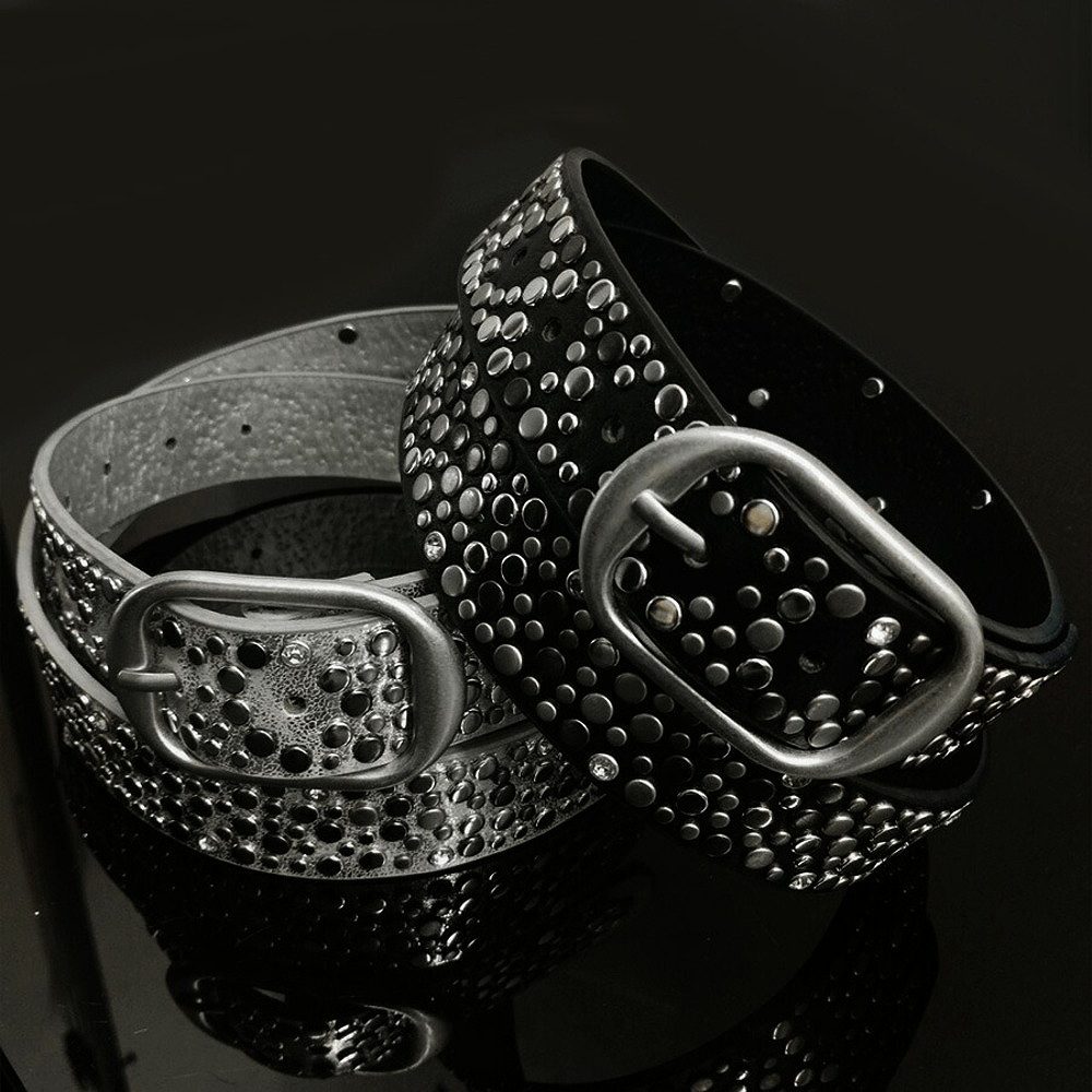 SILVER BULLET（シルバーバレット） ベルト メンズ 革 レザー スタッズ