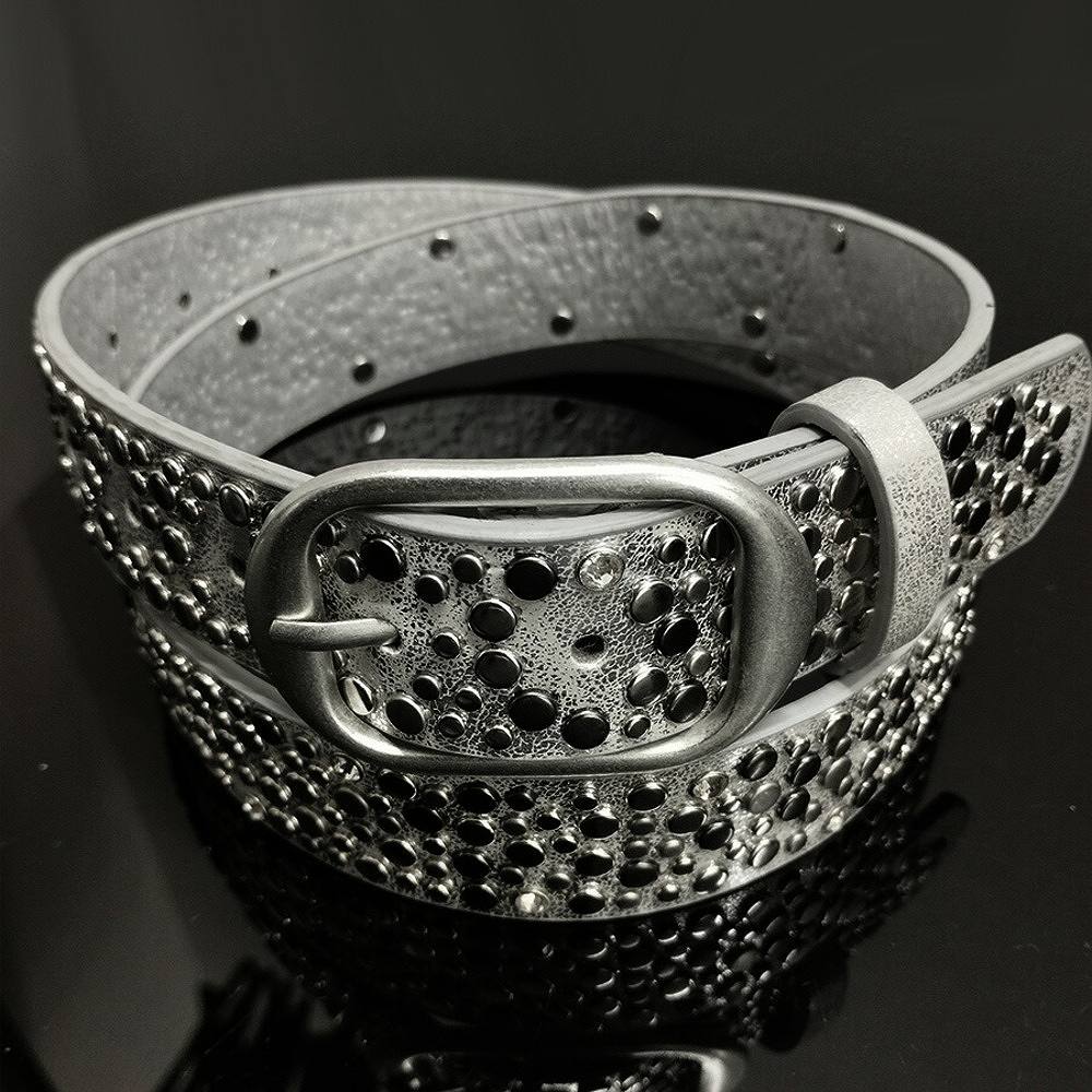 SILVER BULLET（シルバーバレット） ベルト メンズ 革 レザー スタッズ