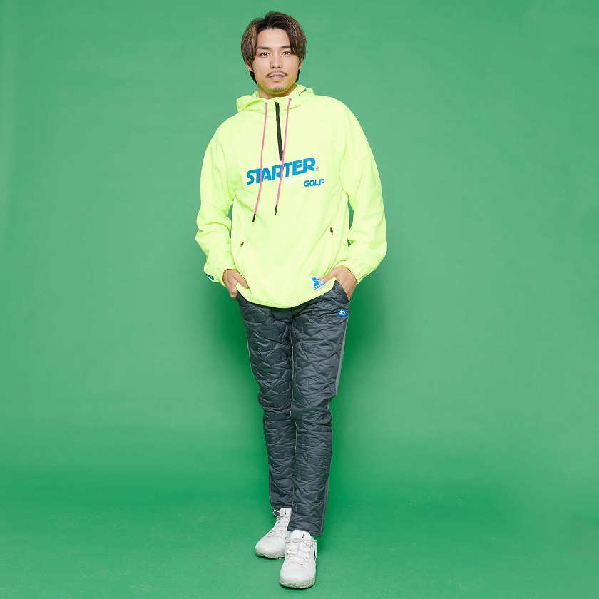 ゴルフウエア ハーフジップ パーカー メンズ レディース 長袖