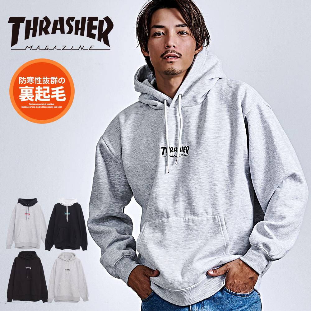 THRASHER（スラッシャー） パーカー メンズ ブランド 裏起毛 暖かい