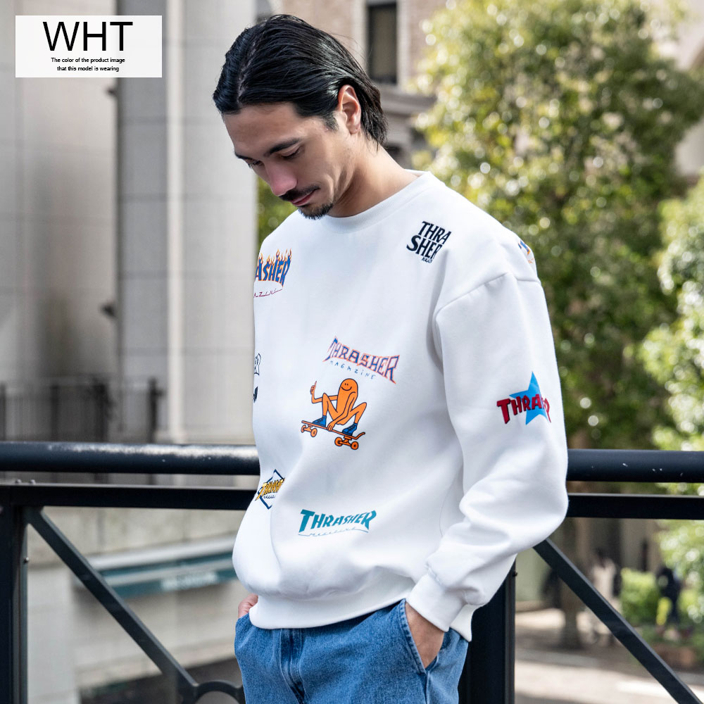 THRASHER（スラッシャー） トレーナー メンズ 大きいサイズ スウェット