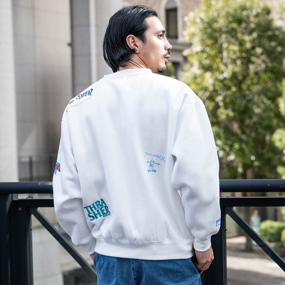 THRASHER（スラッシャー） トレーナー メンズ 大きいサイズ スウェット