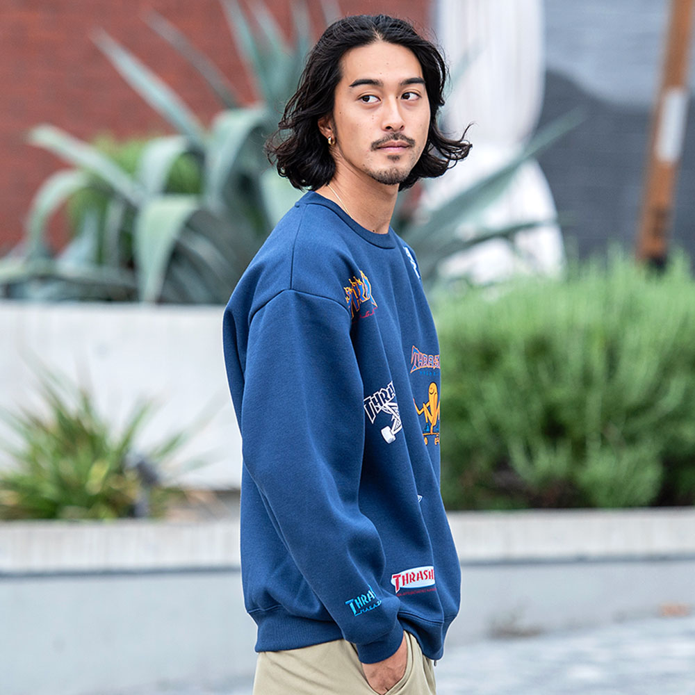 THRASHER（スラッシャー） トレーナー メンズ 大きいサイズ スウェット