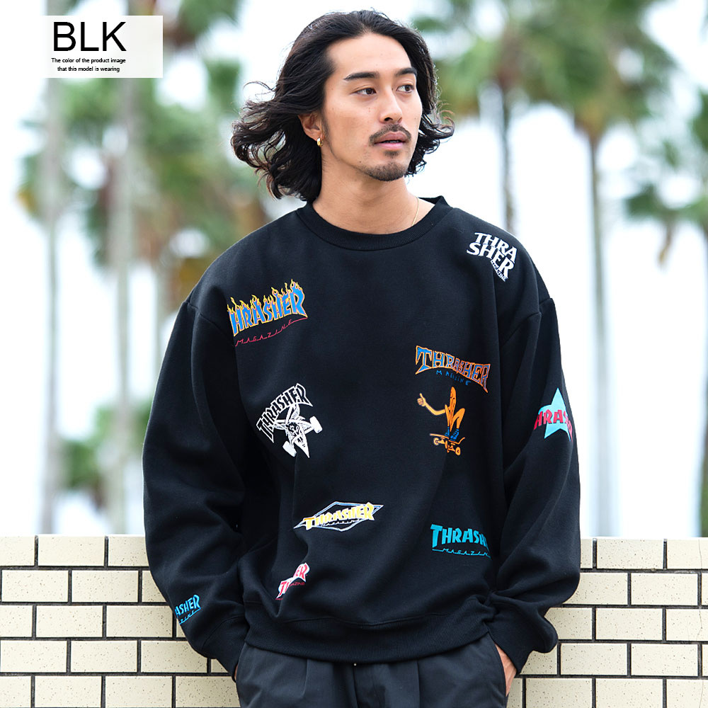 THRASHER（スラッシャー） トレーナー メンズ 大きいサイズ スウェット
