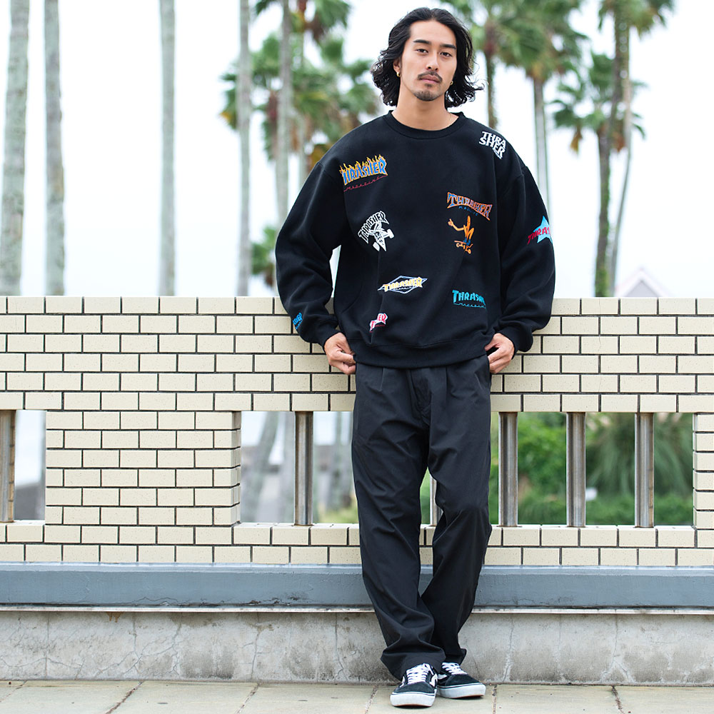 THRASHER（スラッシャー） トレーナー メンズ 大きいサイズ スウェット