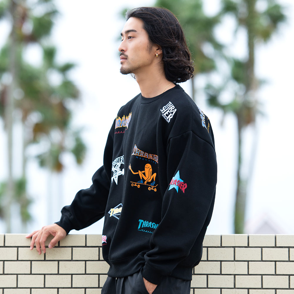 THRASHER（スラッシャー） トレーナー メンズ 大きいサイズ スウェット