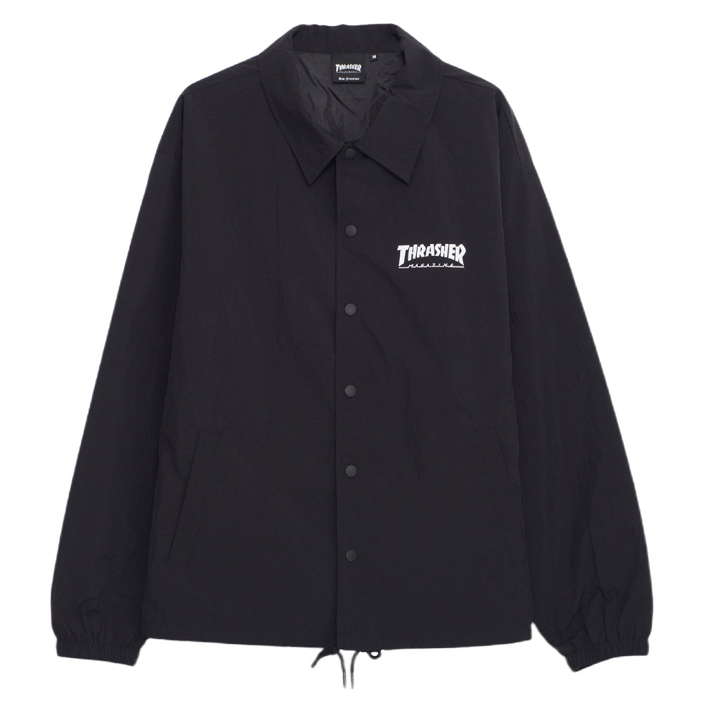 THRASHER（スラッシャー） コーチジャケット メンズ 撥水 ナイロン