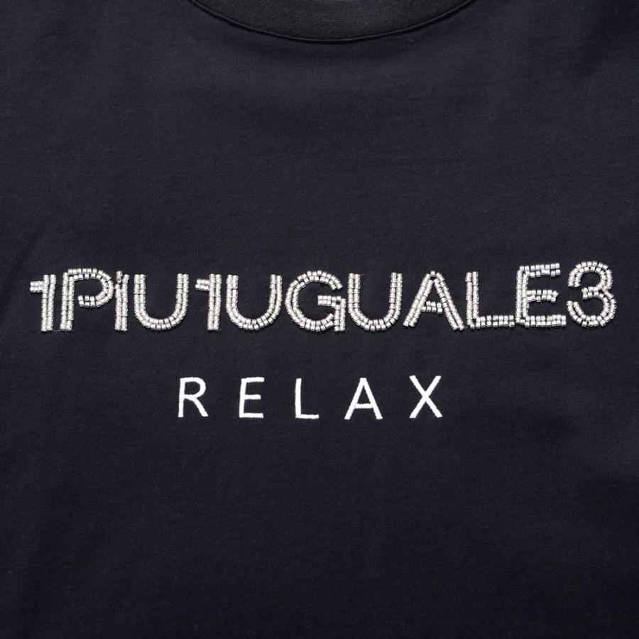 Tシャツ メンズ ブランド 半袖 ロゴT 1PIU1UGUALE3 RELAX スポーツ 伸縮性 ロゴ M L XL LL 春 夏(郵)｜silverbulletxfuga｜10