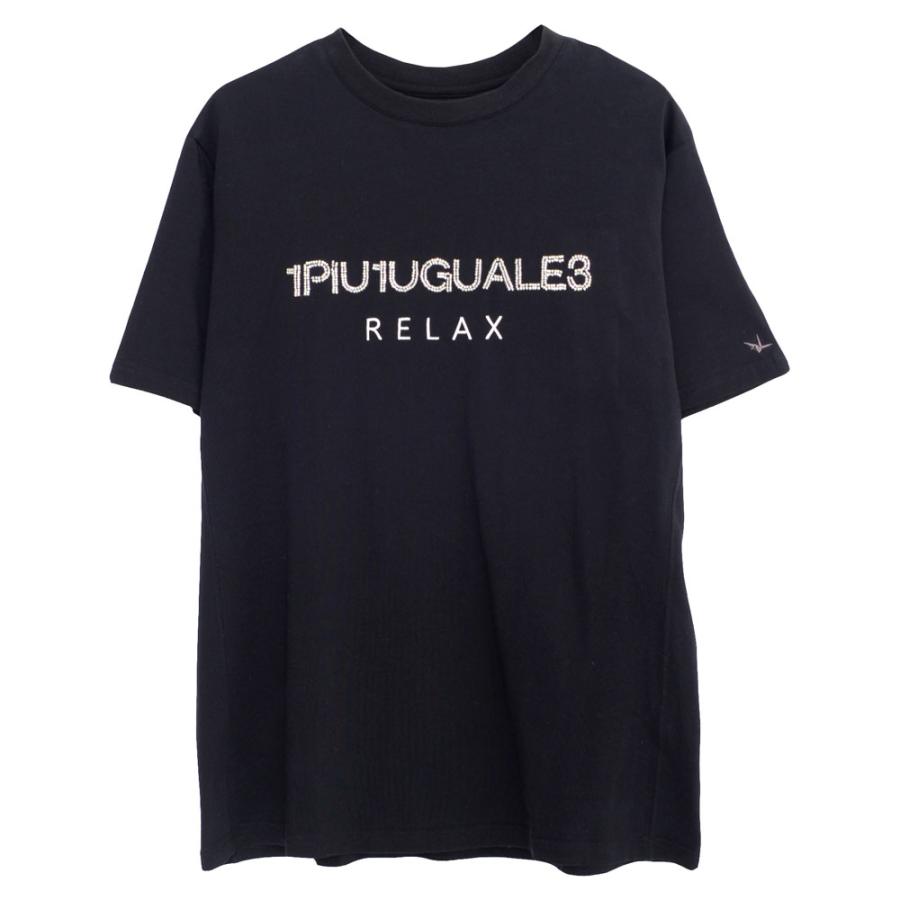 Tシャツ メンズ ブランド 半袖 ロゴT 1PIU1UGUALE3 RELAX スポーツ 伸縮性 ロゴ M L XL LL 春 夏(郵)｜silverbulletxfuga｜16